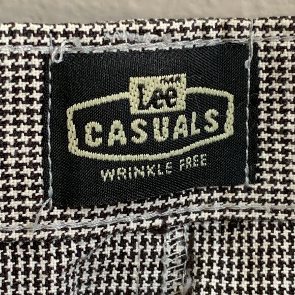 Lee Casuals Pants Womens Size 16 Black White Elastic Waist Dressy Comfort Casual - Picture 13 of 16